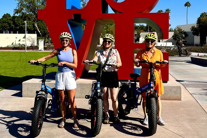 2.5 Hour FAT Tire E-Bike Tour – Scottsdale Greenbelt Adventure - Old Town Scottsdale, with time to take notes