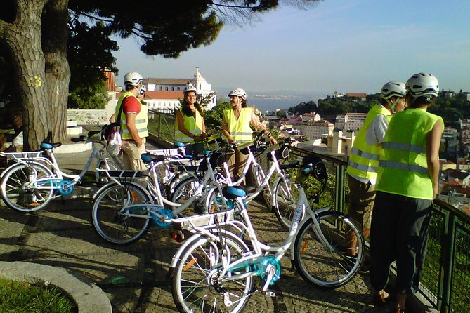 3-Hour Lisbon 7 Hills Electric Bike Tour - Starting near the river and getting set up