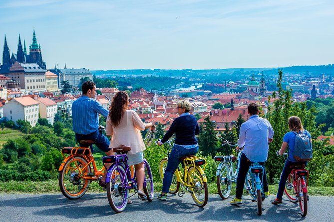 7 BEST VIEWS - PRAGUE eBIKE TOUR - Nerudova Street and the royal route
