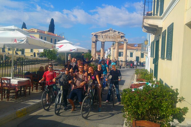 Acropolis & Parthenon Tour and Athens Highlights Bike tour - Reaching the Acropolis on two wheels
