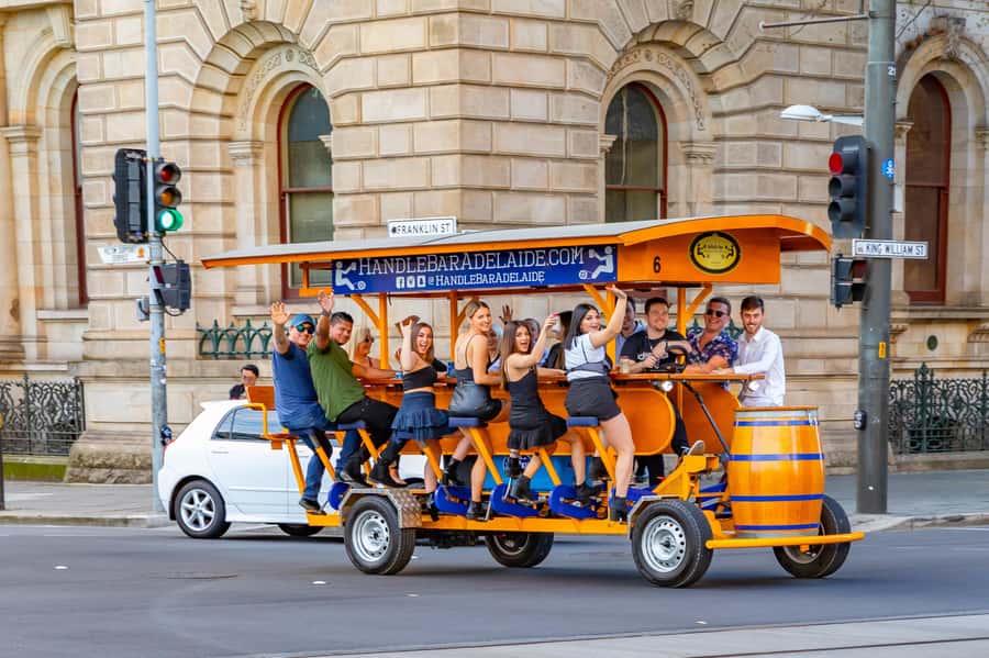 Adelaide: HandleBar Bike Tour with Pub Stops & Dinner Option - Key points to know before you book