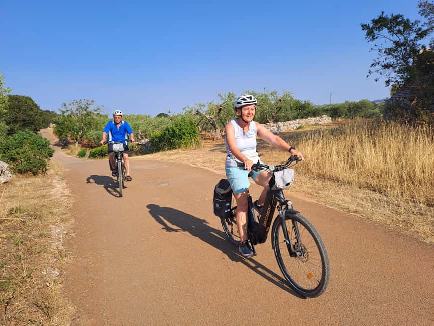 Alberobello: e-bike tour and orecchiette class - Key points to know before you book