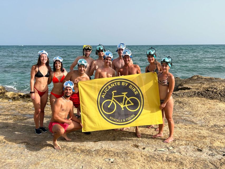 Alicante: Calas and Beaches E-Bike Tour with Snorkeling - Useful preparation for the day