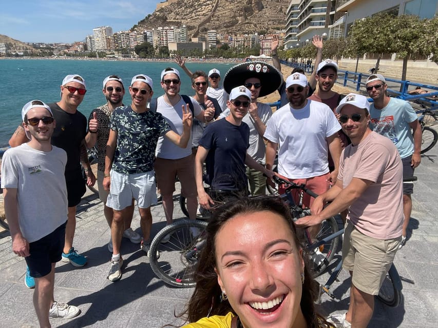 Alicante: City and Beach Bike Tour - Explanada, port, and the Mediterranean edge