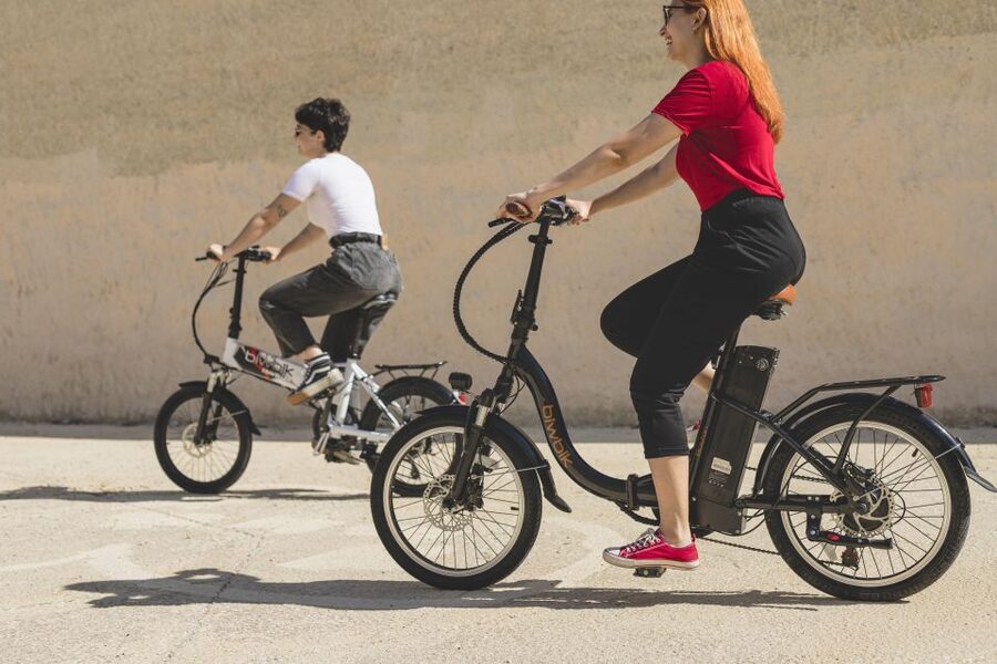 All Madrid: Private Electric Bike Tour around the city - Calle Cuchilleros and the view toward Almudena Cathedral