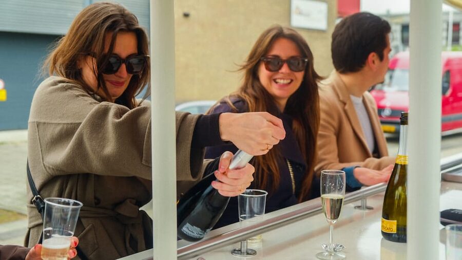 Amsterdam: Dutch Prosecco Party Bike - What the strongest experiences have in common