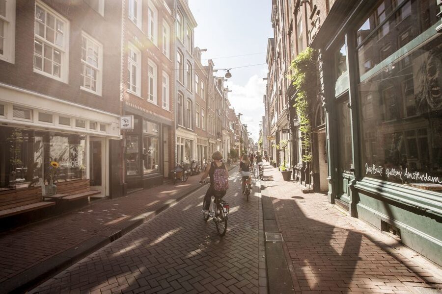 Amsterdam: Hidden Gems & Highlights Guided Bike Tour - Museumplein and Amsterdam’s cultural center