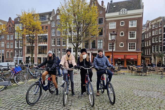 Amsterdam Highlights Bike or E-Bike Tour - Amstelveld and Skinny Bridge slow the pace again