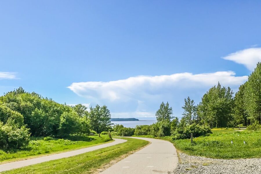 Anchorage: Coastal Trail 3-Hour City Bike Tour - Point Woronzof and the first big views