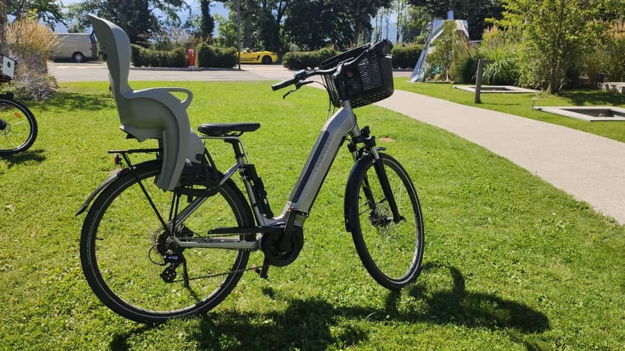 Annecy-le-Vieux, France: Electric and Classic Bike Rentals - What a Tour du Lac day can look like