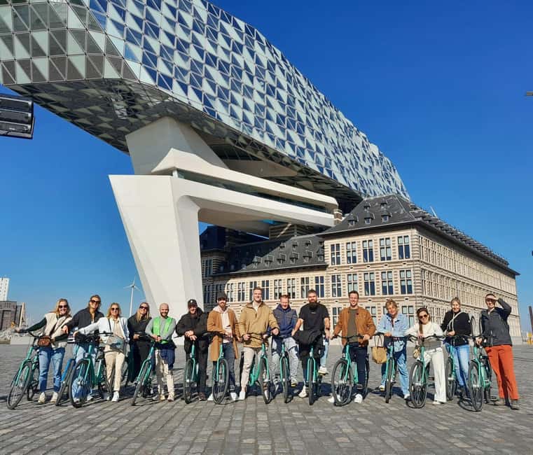 Antwerp Bike Tours: The Highlights & Beyond - The Cathedral of Our Lady and Antwerp’s old center