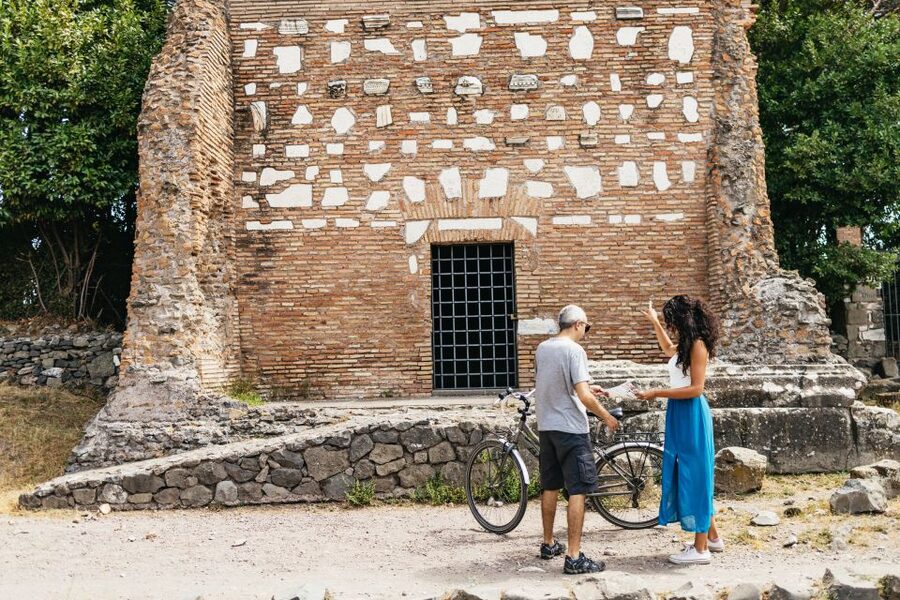 Appia Antica: Full Day Bike Rental with Customizable Routes - Food, water, toilets, and weather