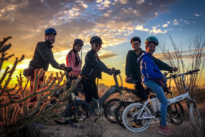 Arizona Desert Guided E-Bike Adventure - Mountain views from Black Mountain to McDowell