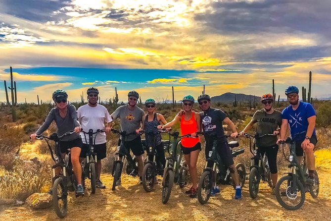 Arizona Desert Guided E-Bike Adventure - Short hikes, cactus, and desert details