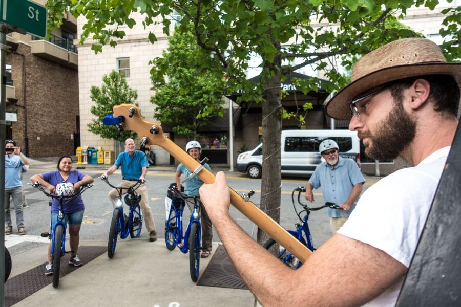 Asheville: Downtown E-Bike Tour - Family riders and age limits