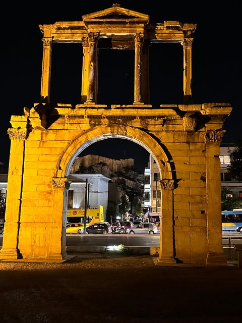Athens: 2-Hour Highlights Tour by E-Bike After Sunset - Ancient stones and the Acropolis foothills