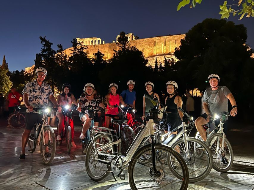 Athens: 2-Hour Highlights Tour by E-Bike After Sunset - The Roman Forum and Tower of the Winds