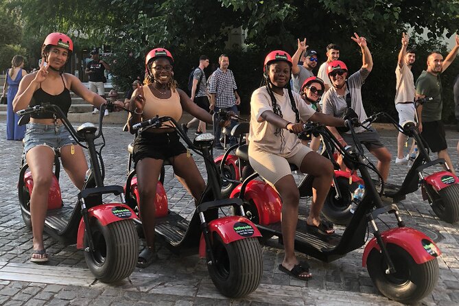 Athens Acropolis Official E-Scooter Guided Tour Fat E-Bike - The First Cemetery and its quiet monuments