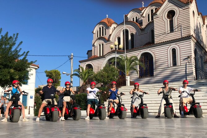 Athens Acropolis Official E-Scooter Guided Tour Fat E-Bike - Temple of Hephaistos and the ancient Agora area