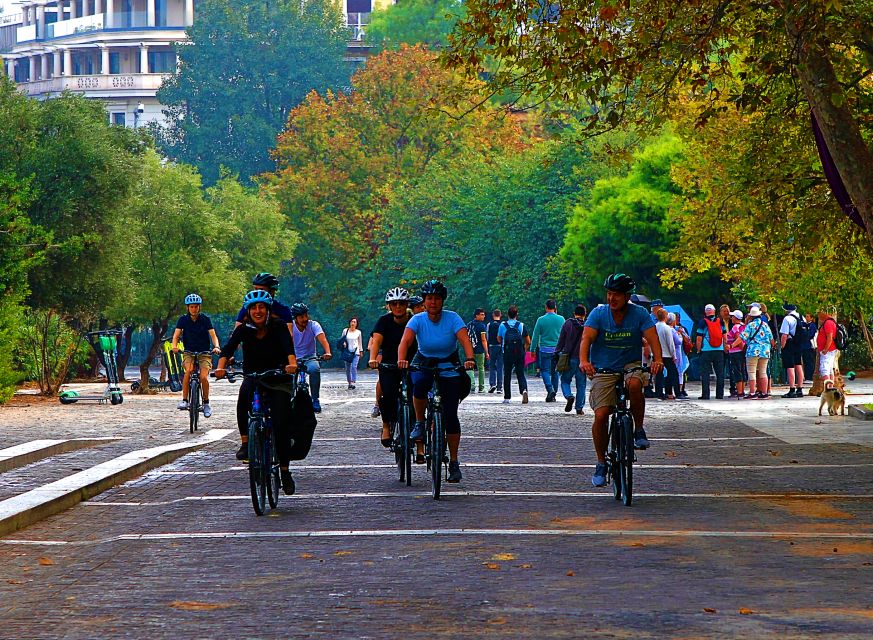 Athens: Acropolis & Parthenon Tour+ E-Bike Tour Option - The e-bike route: Athens in a single sweep