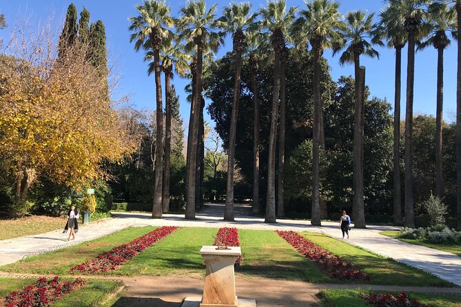 Athens by E-Bike: Monuments, Food & Transfers (Cruise Tour) - The National Garden and Hadrian’s Arch