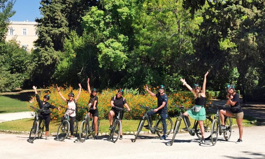 Athens: City Bike tour with Acropolis Visit Option - Guides, bikes, and the feel of the ride