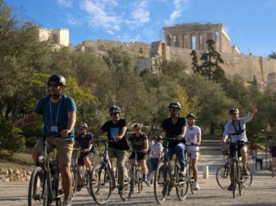 City Electric Bike Tour with Acropolis Visit Option