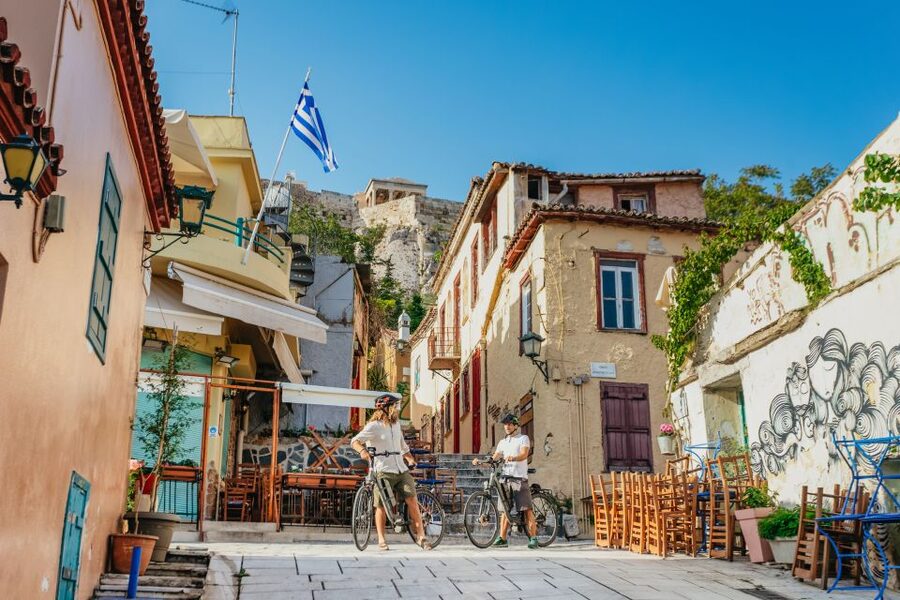 Athens: City Electric Bike Tour with Acropolis Visit Option - What the Acropolis upgrade adds