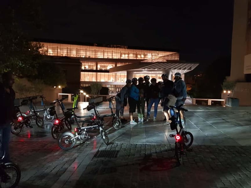 Athens: Discover the City Electric Bike Night Tour - Areopagus Hill and the best city view