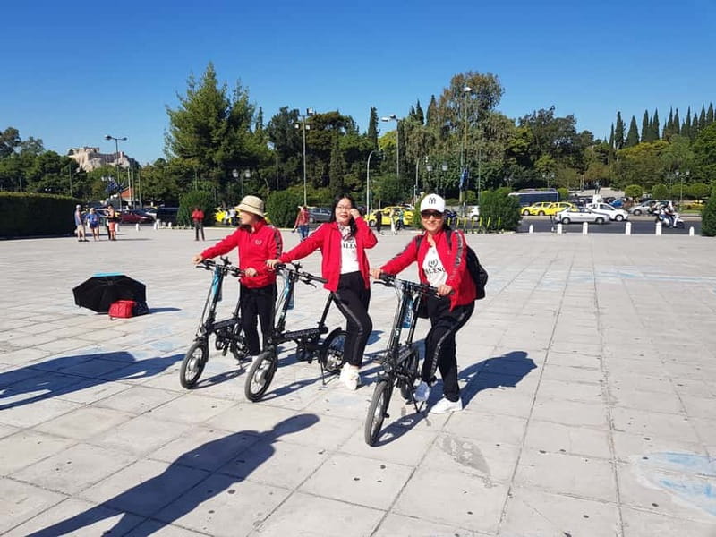 Athens: Discover the City Electric Bike Tour - The Athens Triangle and the final Greek treat