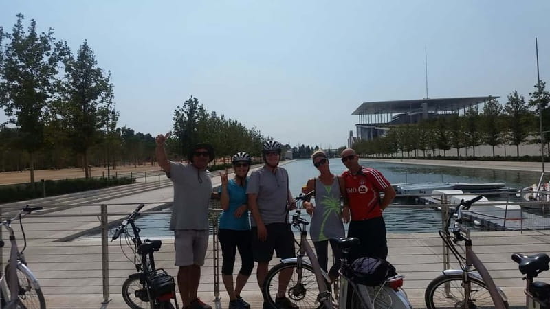 Athens: Electric Bike Seaside Tour with Guide - The Stavros Niarchos Foundation Cultural Center