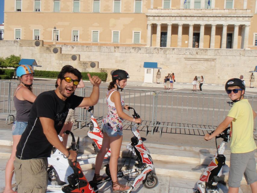 Athens Highlights by Electric Trikke Bike - The National Garden and Presidential Mansion