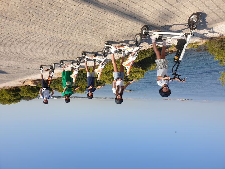 Athens Riviera Trikke Bike Tour & Vouliagmeni Lake - Cruising toward Kavouri Beach