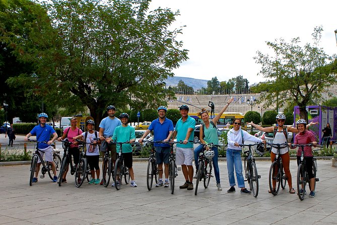 Athens Small Group E-Bike Tour - The National Observatory viewpoint