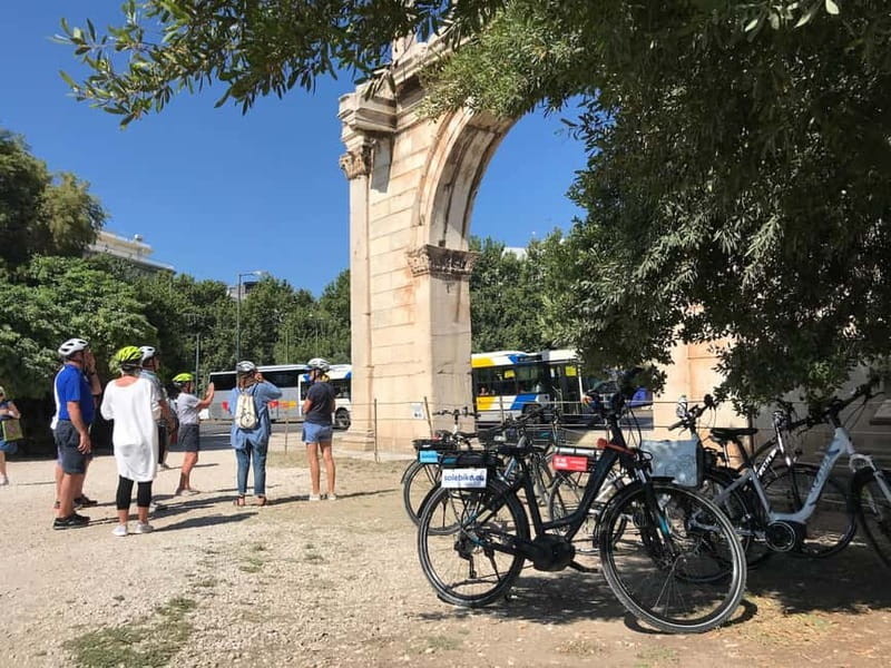 Athens: Small Group E-Bike Tour of Historic Highlights - Zappeion and the final Roman remains