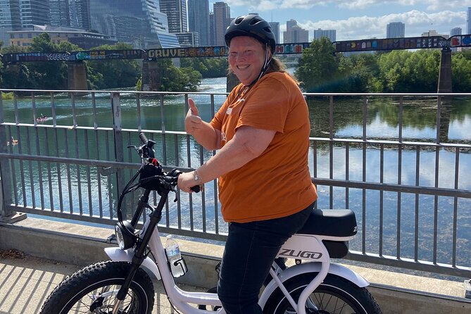 Austin Good Vibes E-Bike Tours - Lady Bird Lake brings in the best scenery