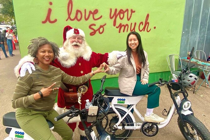 Austin Good Vibes E-Bike Tours - The food truck stop is useful, but budget extra