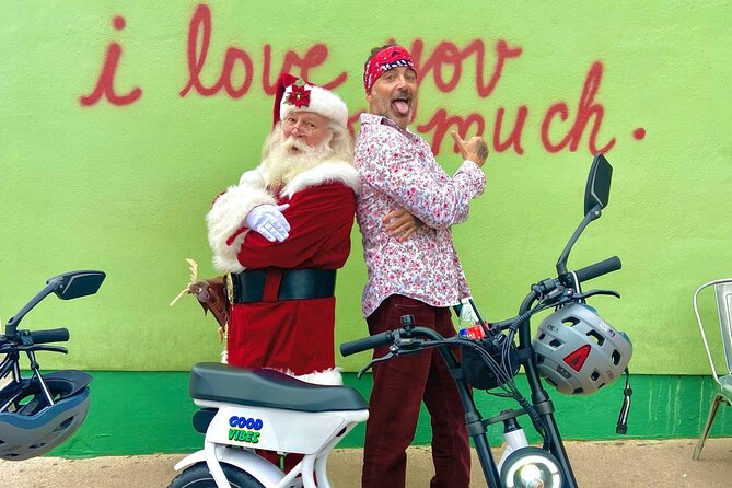 Austin Good Vibes E-Bike Tours - South Congress delivers the classic Austin photo stops