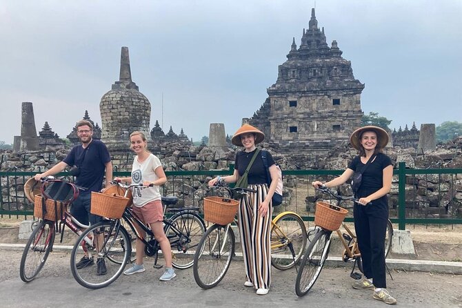 Authentic Yogya Bicycle Tour - Plaosan Temple and the meeting of two traditions