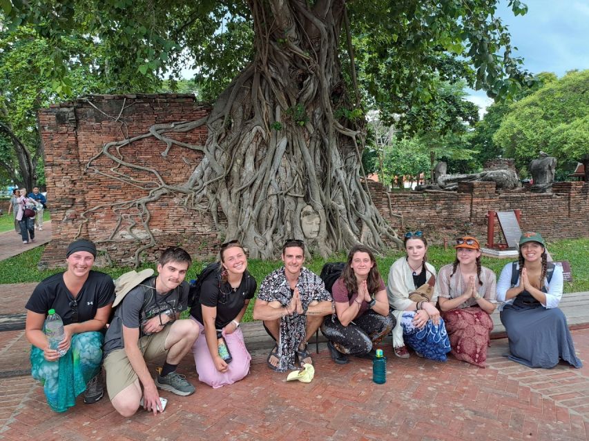 Ayutthaya City and Historical Park Bike Tour - Pom Phet Fort and the first view of old Ayutthaya
