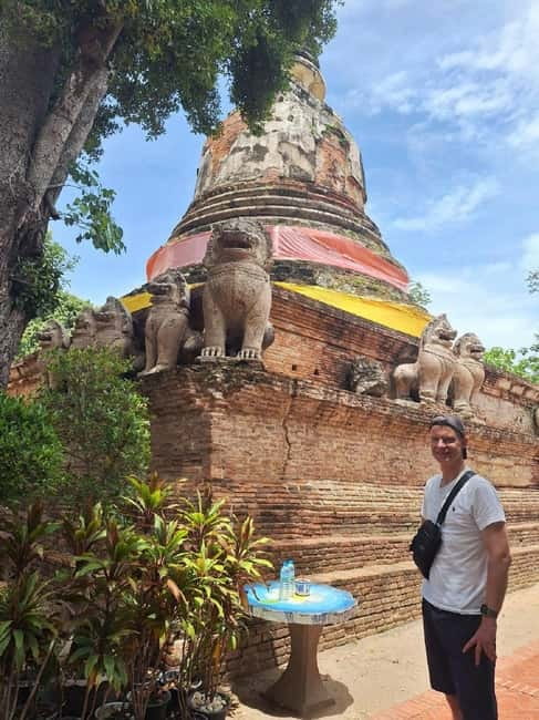 Ayutthaya: Colorful Slow Life Bicycle Tour with local guide. - Wat Ratchaburana when time and weather allow