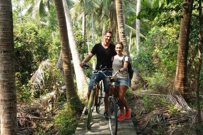 Bamboo Bicycle Tour in twilight: watch dancing Fireflies in Bangkok - Sri Nakhon Khuean Khan Park at sunset