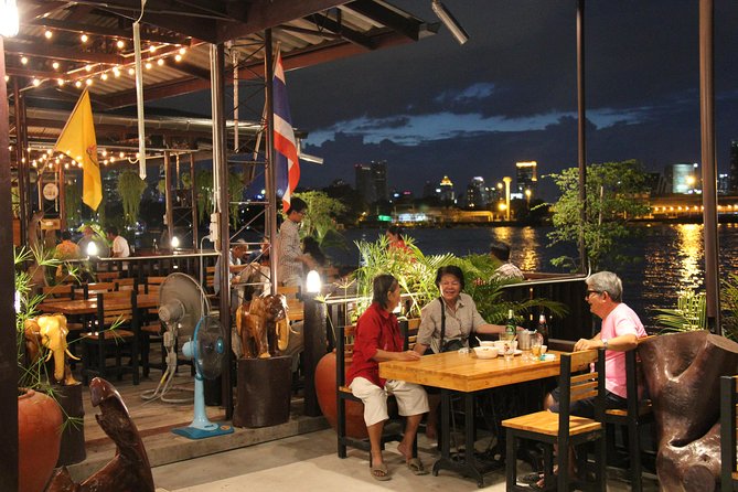 Bamboo Bicycle Tour in twilight: watch dancing Fireflies in Bangkok - Riverside Thai dinner after dark