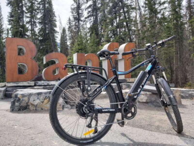 4-Hour E-Bike and Walking Tour in Johnston Canyon