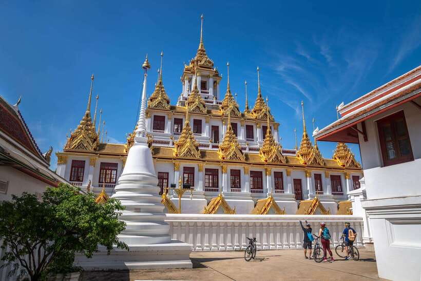 Bangkok: Backstreets and Historic Temples Bike Tour - The Chao Phraya ferry adds a welcome change of pace