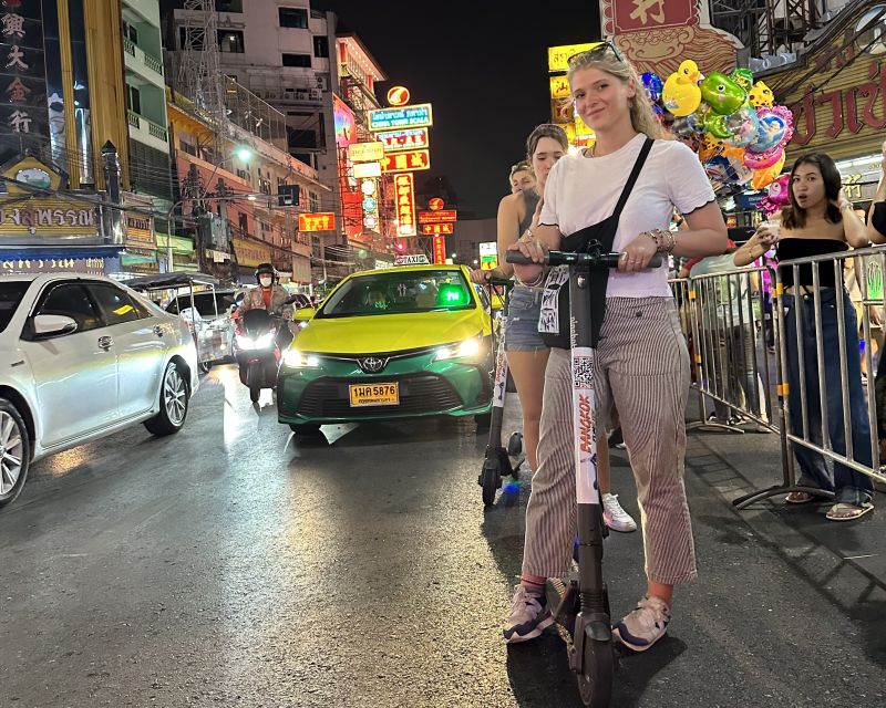 Bangkok By Night by Electric Scooter &/or Bike - Democracy Monument and the first night views