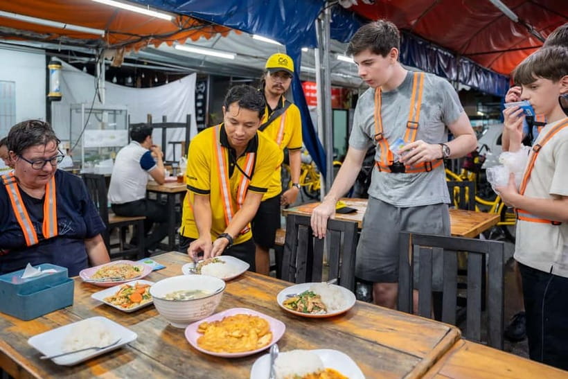 Bangkok by Night Cycling Tour with Street-food Meal - Starting at River City and heading into Chinatown