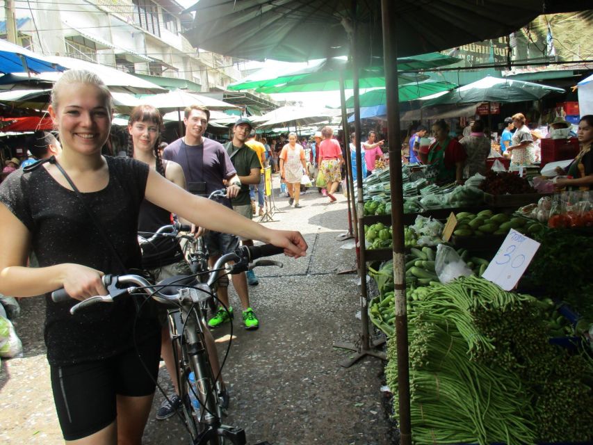 Bangkok Full-Day Bike Tour with Boat Transfer and Lunch - Bangkok’s huge fresh-food market