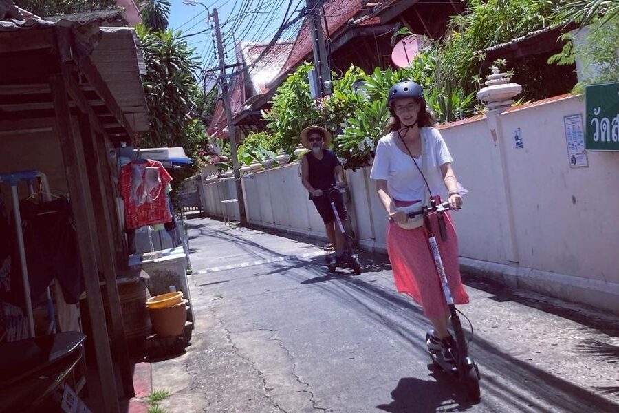 Bangkok : Old City Guided E-Scooter &/or Bike Tour - How much value do you get for $32?