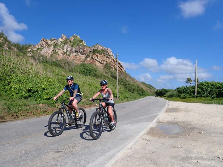 Barbados: Rural Tracks and Trails Guided E-Bike Tour - Following Hackleton’s Cliff above the Scotland District